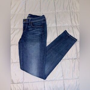 LOFT Dark Blue Skinny Jeans